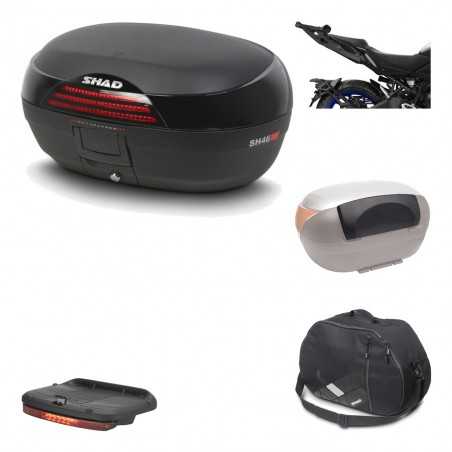 SHAD Baul trasero + herraje montaje accesorios SH46 SH 46 NEW MODEL KIT-184392