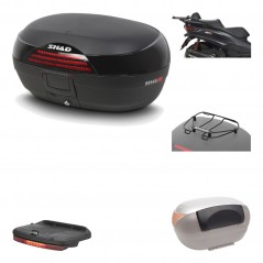 Rear trunk + mounting hardware + accessories  SH46 SH 46 NEW MODEL