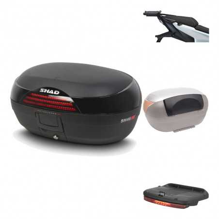 Rear trunk + mounting hardware + accessories  SH46 SH 46 NEW MODEL