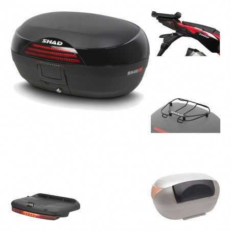 SHAD Baul trasero + herraje montaje accesorios SH46 SH 46 NEW MODEL KIT-184494