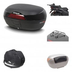 Rear trunk + mounting hardware + accessories  SH46 SH 46 NEW MODEL