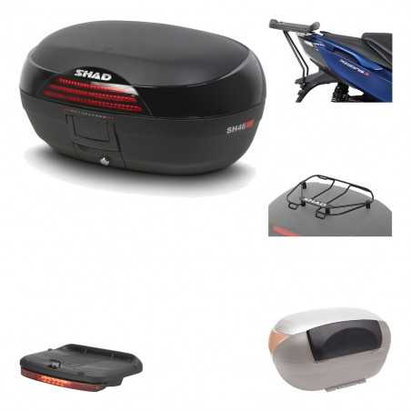 Rear trunk + mounting hardware + accessories SH46 SH 46 NEW MODEL