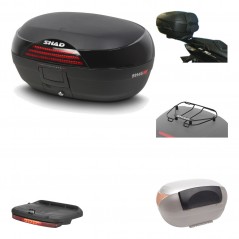 Rear trunk + mounting hardware + accessories  SH46 SH 46 NEW MODEL