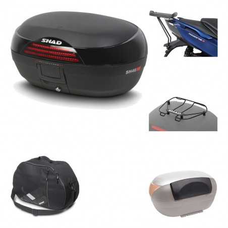 SHAD Baul trasero + herraje montaje accesorios SH46 SH 46 NEW MODEL KIT-184143