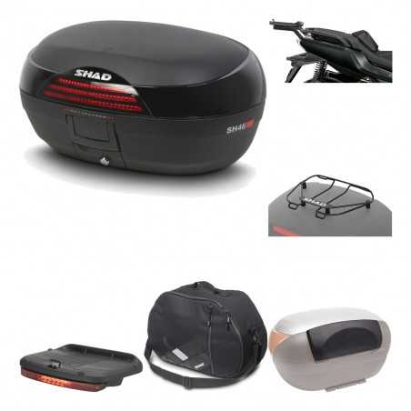 SHAD Baul trasero + herraje montaje accesorios SH46 SH 46 NEW MODEL KIT-184448
