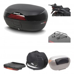 Rear trunk + mounting hardware + accessories  SH46 SH 46 NEW MODEL