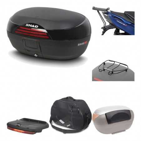 SHAD Baul trasero + herraje montaje accesorios SH46 SH 46 NEW MODEL KIT-184144