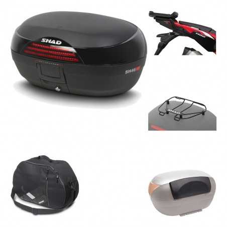 SHAD Baul trasero + herraje montaje accesorios SH46 SH 46 NEW MODEL KIT-184495