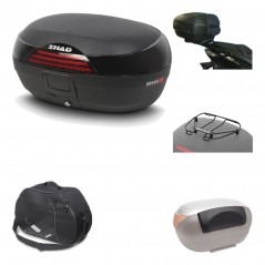 Rear trunk + mounting hardware + accessories  SH46 SH 46 NEW MODEL