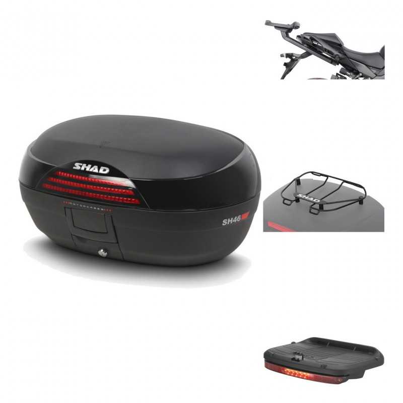 SHAD Baul trasero + herraje montaje accesorios SH46 SH 46 NEW MODEL KIT-184346