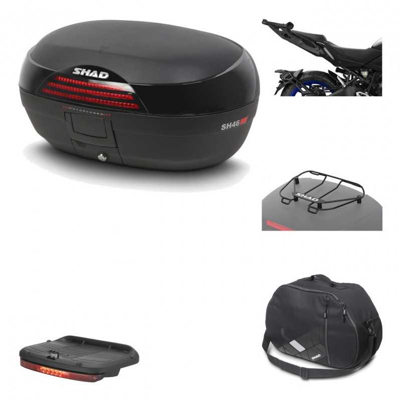 Rear trunk + mounting hardware + accessories  SH46 SH 46 NEW MODEL