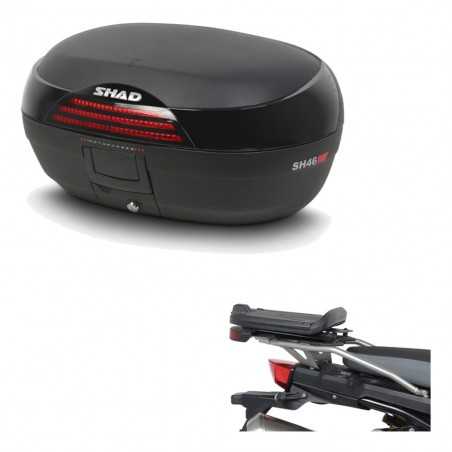 SHAD Baul trasero + herraje montaje SH46 SH 46 NEW MODEL KIT-184193