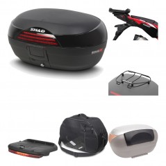 Rear trunk + mounting hardware + accessories  SH46 SH 46 NEW MODEL