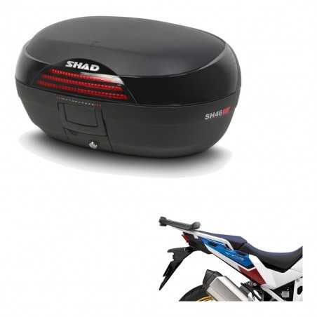 SHAD Baul trasero + herraje montaje SH46 SH 46 NEW MODEL KIT-184497