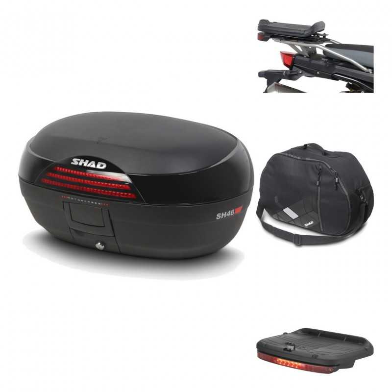 SHAD Baul trasero + herraje montaje accesorios SH46 SH 46 NEW MODEL KIT-184196