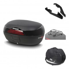 Rear trunk + mounting hardware + accessories  SH46 SH 46 NEW MODEL