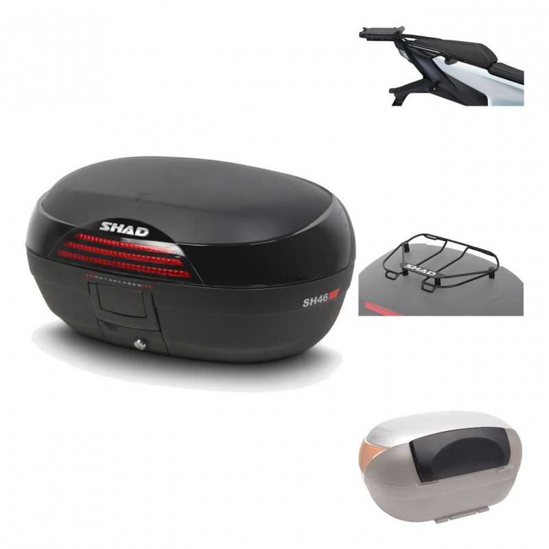 SHAD Baul trasero + herraje montaje accesorios SH46 SH 46 NEW MODEL KIT-184301