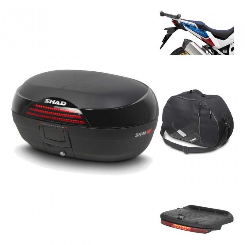SHAD Baul trasero + herraje montaje accesorios SH46 SH 46 NEW MODEL KIT-184500