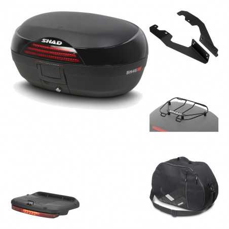 SHAD Baul trasero + herraje montaje accesorios SH46 SH 46 NEW MODEL KIT-184596