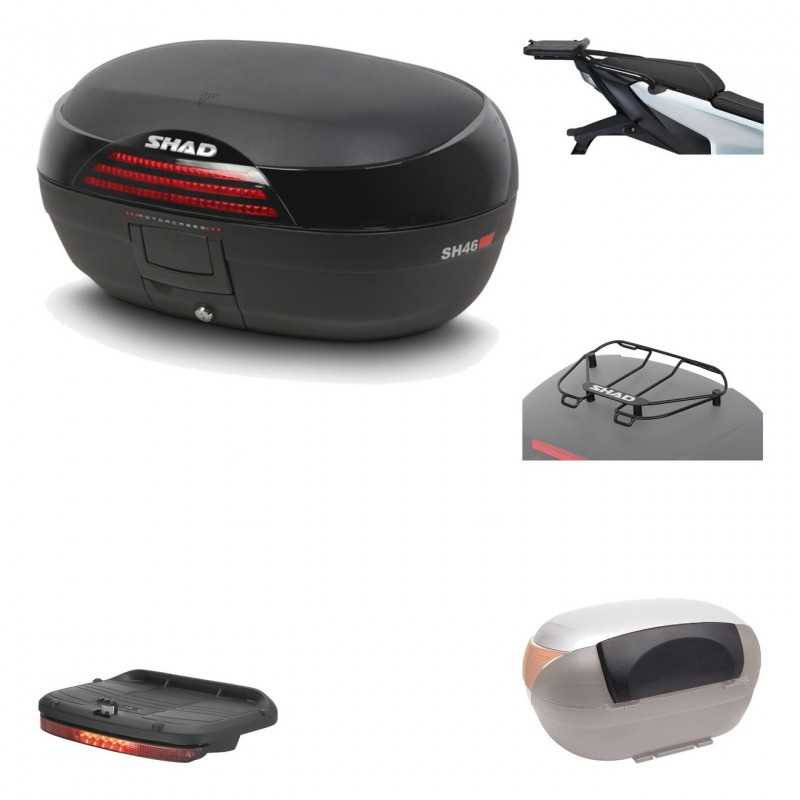 SHAD Baul trasero + herraje montaje accesorios SH46 SH 46 NEW MODEL KIT-184302