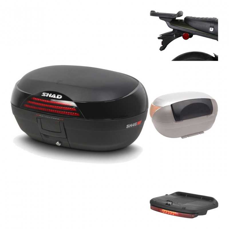 SHAD Baul trasero + herraje montaje accesorios SH46 SH 46 NEW MODEL KIT-184150