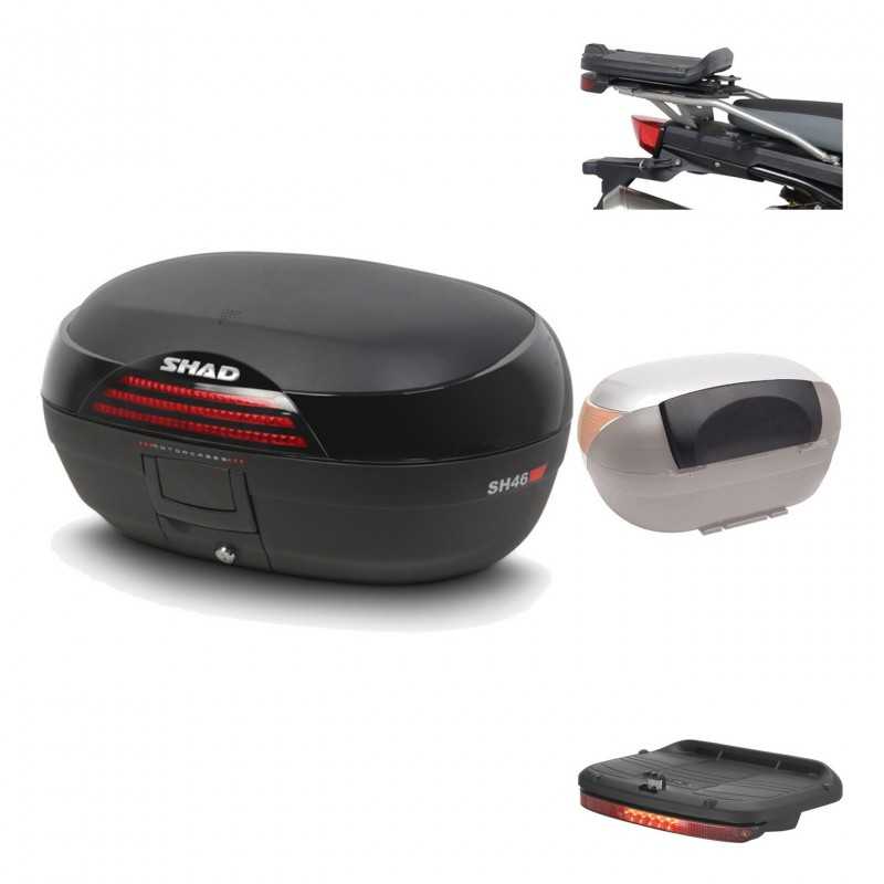 SHAD Baul trasero + herraje montaje accesorios SH46 SH 46 NEW MODEL KIT-184198