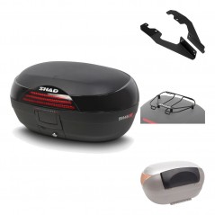 Rear trunk + mounting hardware + accessories  SH46 SH 46 NEW MODEL