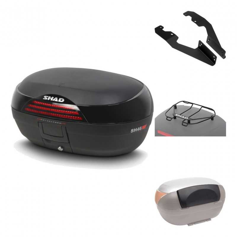 SHAD Baul trasero + herraje montaje accesorios SH46 SH 46 NEW MODEL KIT-184597