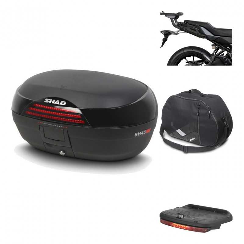Rear trunk + mounting hardware + accessories  SH46 SH 46 NEW MODEL