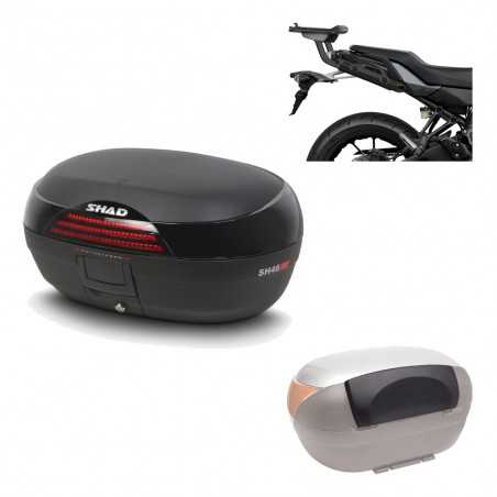 SHAD Baul trasero + herraje montaje respaldo de pasajero SH46 SH 46 NEW MODEL KIT-184405