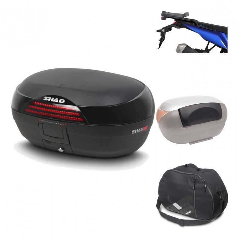 SHAD Baul trasero + herraje montaje accesorios SH46 SH 46 NEW MODEL KIT-184551