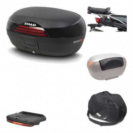 SHAD Baul trasero + herraje montaje accesorios SH46 SH 46 NEW MODEL KIT-184200