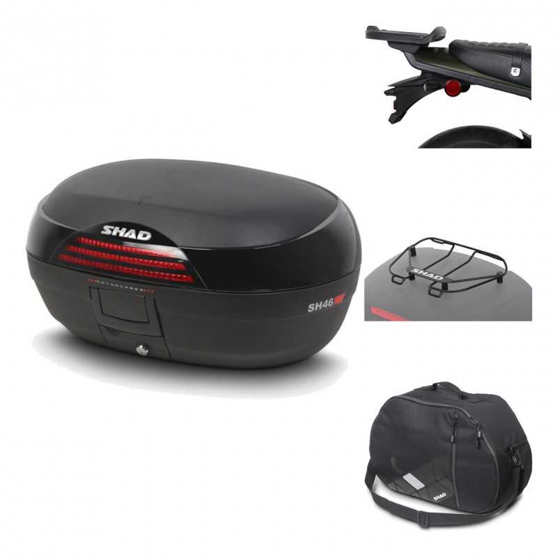 SHAD Baul trasero + herraje montaje accesorios SH46 SH 46 NEW MODEL KIT-184155