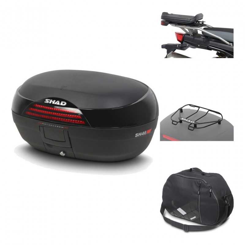 Rear trunk + mounting hardware + accessories  SH46 SH 46 NEW MODEL