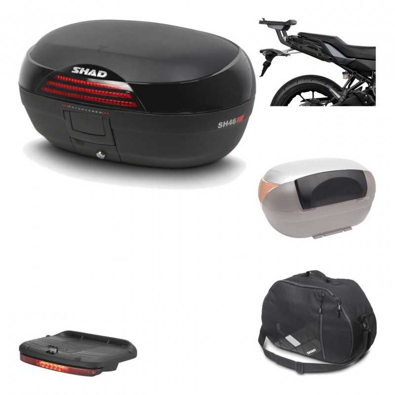 Rear trunk + mounting hardware + accessories  SH46 SH 46 NEW MODEL