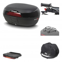 Rear trunk + mounting hardware + accessories  SH46 SH 46 NEW MODEL