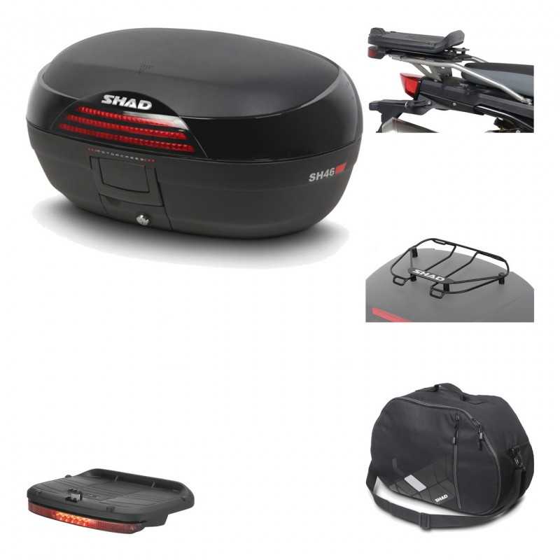 SHAD Baul trasero + herraje montaje accesorios SH46 SH 46 NEW MODEL KIT-184204