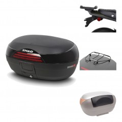 Rear trunk + mounting hardware + accessories  SH46 SH 46 NEW MODEL