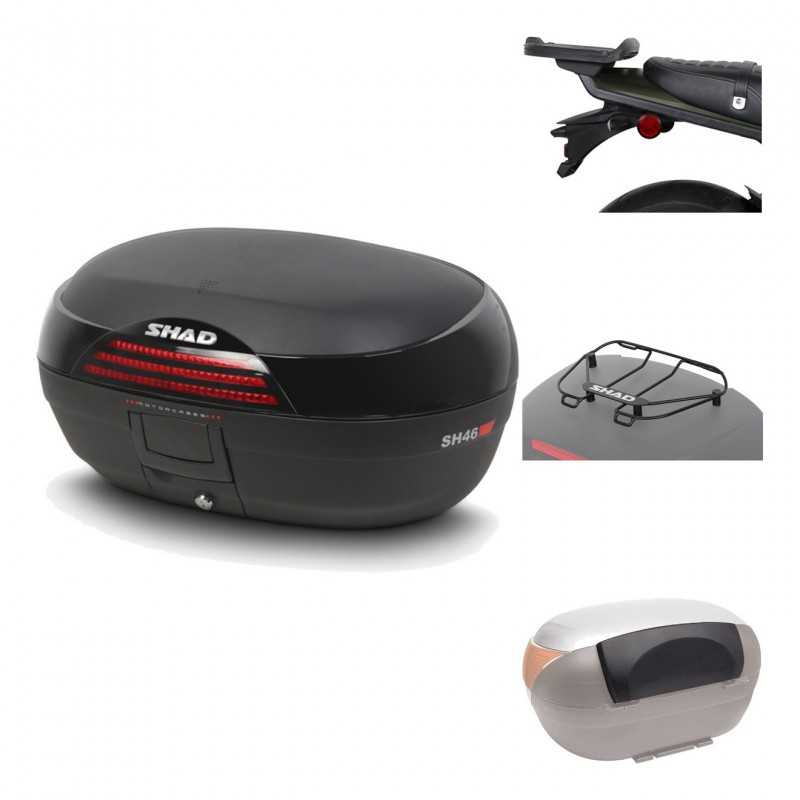 Rear trunk + mounting hardware + accessories  SH46 SH 46 NEW MODEL