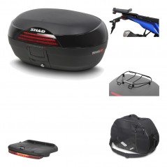 Rear trunk + mounting hardware + accessories  SH46 SH 46 NEW MODEL