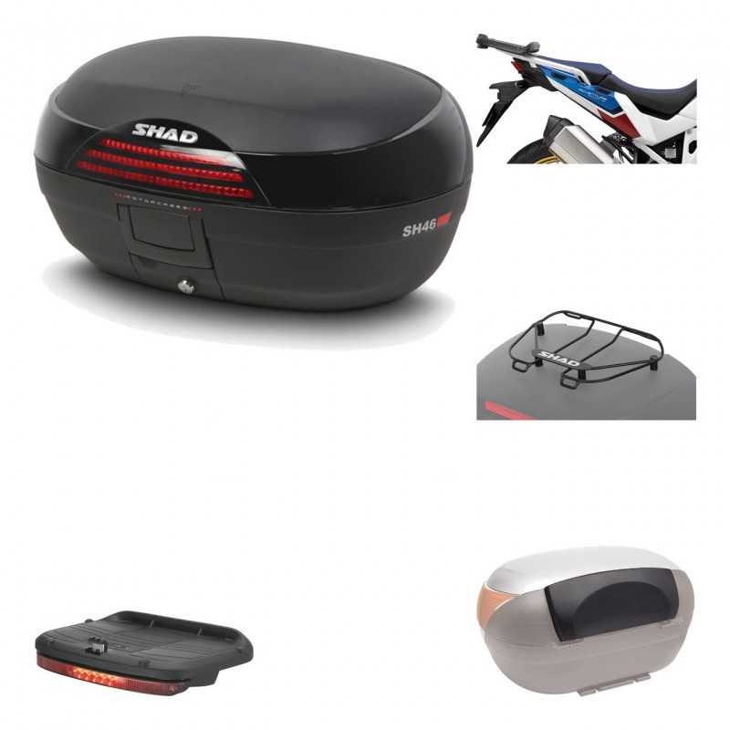 Rear trunk + mounting hardware + accessories  SH46 SH 46 NEW MODEL