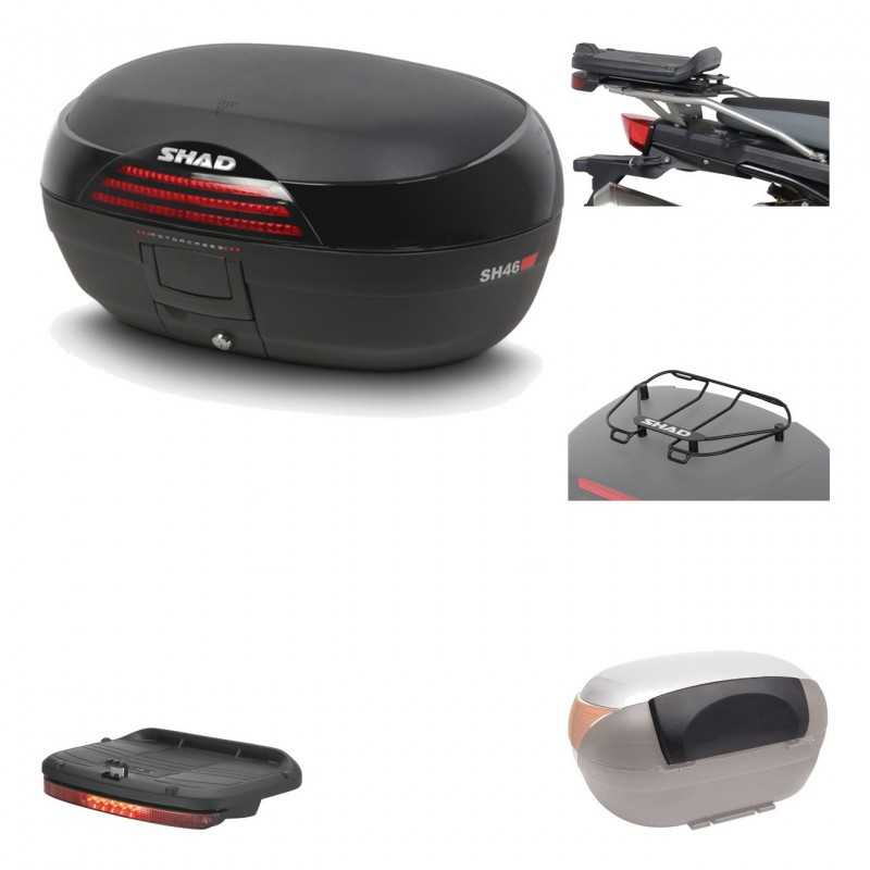 Rear trunk + mounting hardware + accessories  SH46 SH 46 NEW MODEL
