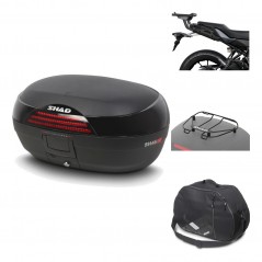 Rear trunk + mounting hardware + accessories  SH46 SH 46 NEW MODEL
