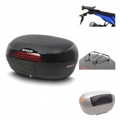 Rear trunk + mounting hardware + accessories  SH46 SH 46 NEW MODEL