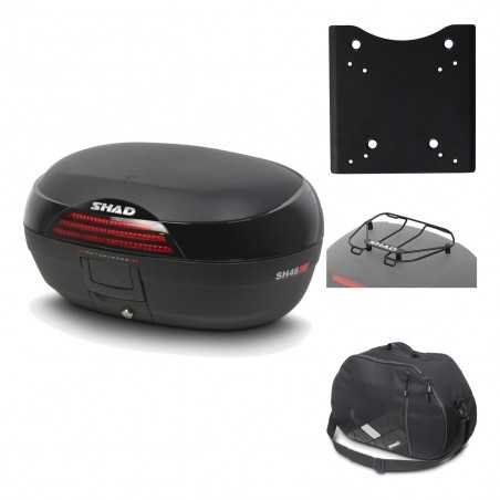 SHAD Baul trasero + herraje montaje accesorios SH46 SH 46 NEW MODEL KIT-184603