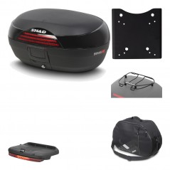 Rear trunk + mounting hardware + accessories  SH46 SH 46 NEW MODEL
