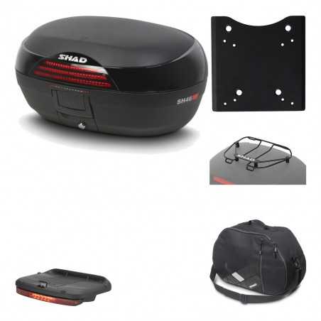 SHAD Baul trasero + herraje montaje accesorios SH46 SH 46 NEW MODEL KIT-184604