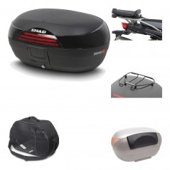 Rear trunk + mounting hardware + accessories  SH46 SH 46 NEW MODEL