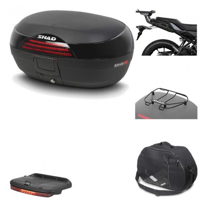 Rear trunk + mounting hardware + accessories  SH46 SH 46 NEW MODEL