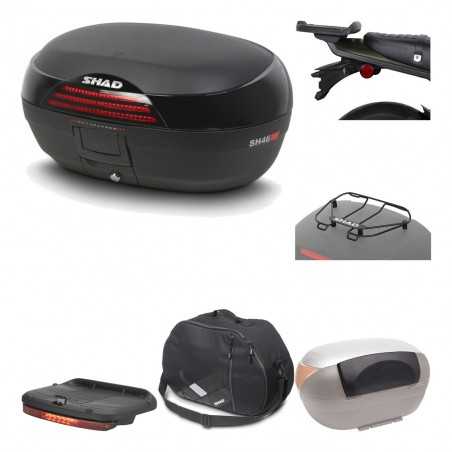 SHAD Baul trasero + herraje montaje accesorios SH46 SH 46 NEW MODEL KIT-184160